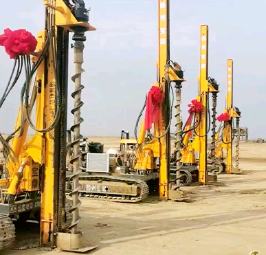 Multi-functional PV Drilling Rig Worksite