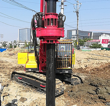 SR125 Rotary Drilling Rig Worksite