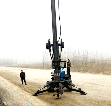 Expressway Noise Barrier Construction Site