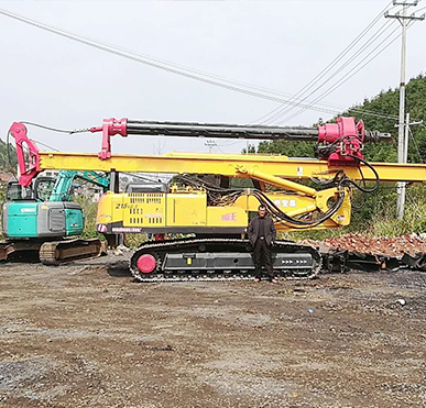 SR125 Rotary Drilling Rig Worksite