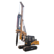 SANY130 Excavator modification machine lock rod rotary drilling rig